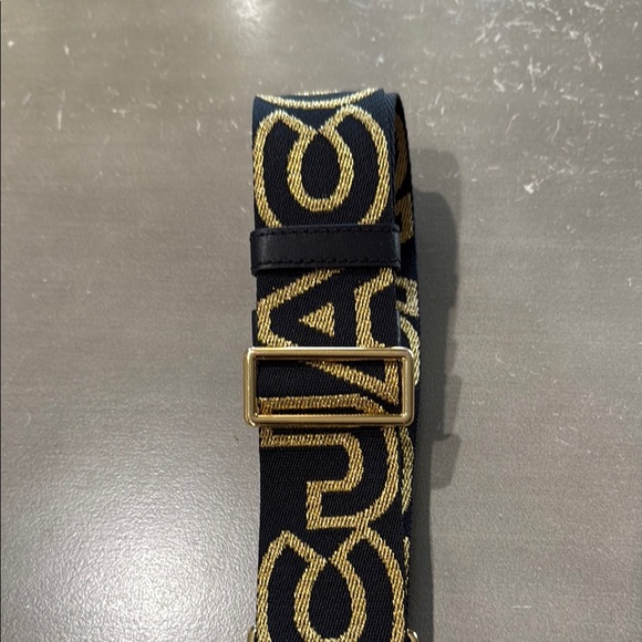 Marc Jacob’s Black and Gold Strap with Bold Lettering - Picture 3 of 4